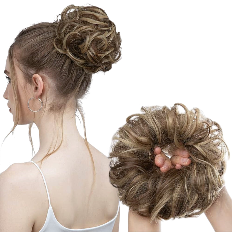 Easy Hair Bun Scrunchie