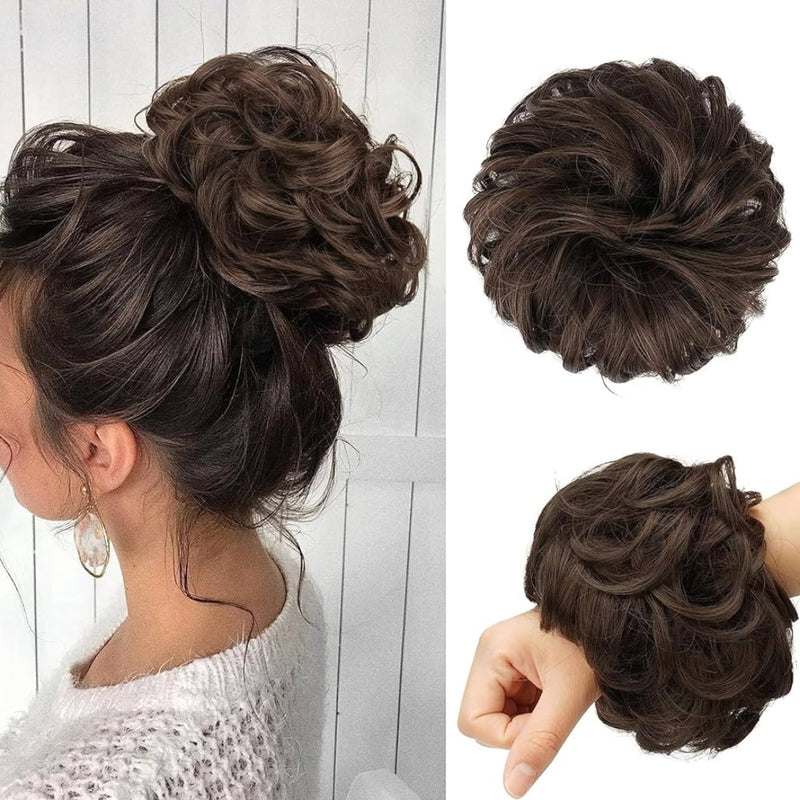 Easy Hair Bun Scrunchie