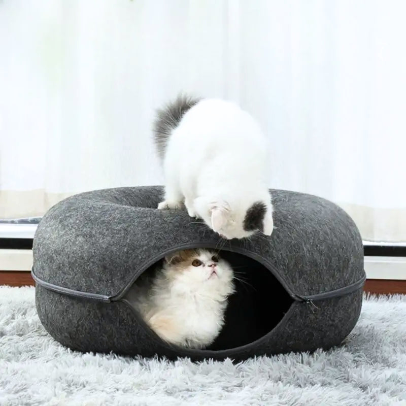 Whisker Wonderland Cozy Cat Tunnel