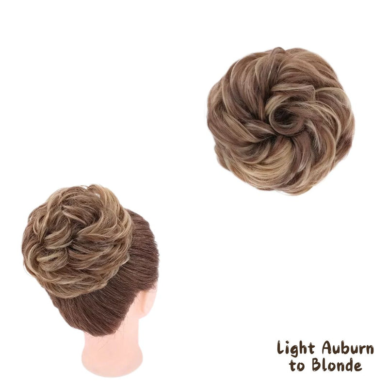 Easy Hair Bun Scrunchie