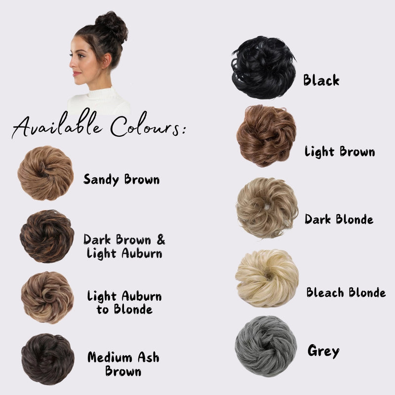 Easy Hair Bun Scrunchie